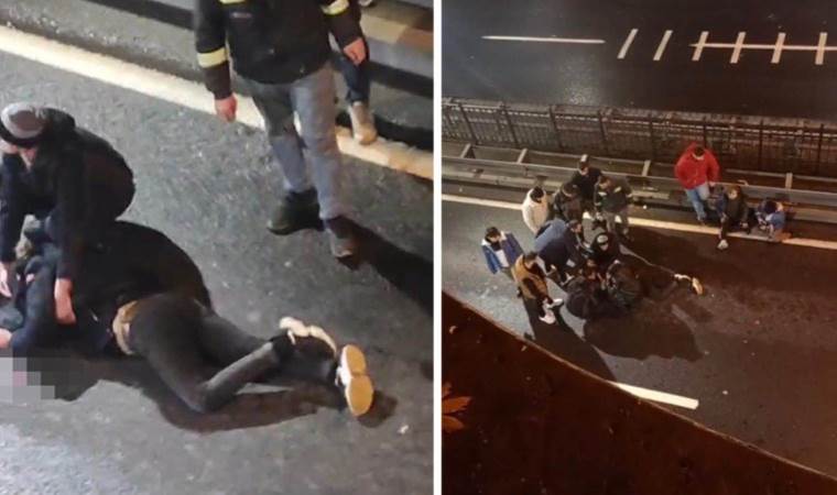 İstanbul’da dehşet anları: Annesiyle tartışıp yola atladı, kadın sinir krizi geçirdi