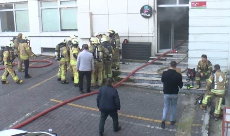 Tekstil atölyesinde korkutan yangın… Bir çalışan yaralandı!