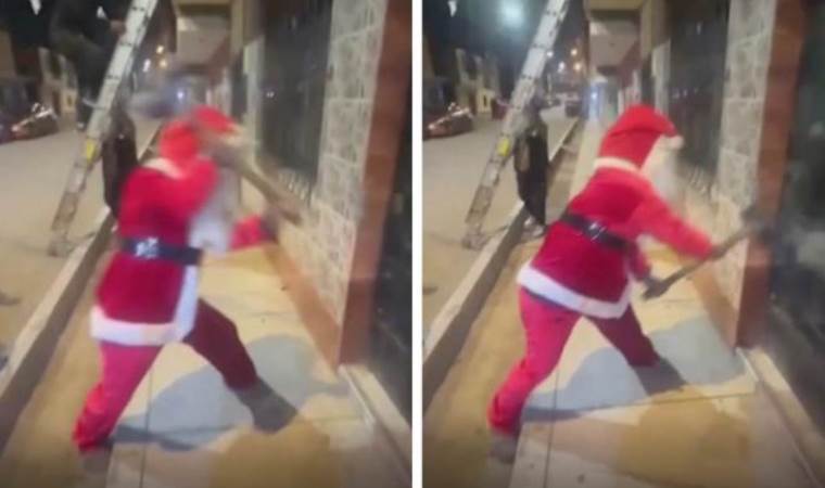 ‘Noel Baba’ kılığındaki polisler uyuşturucu çetesini çökertti
