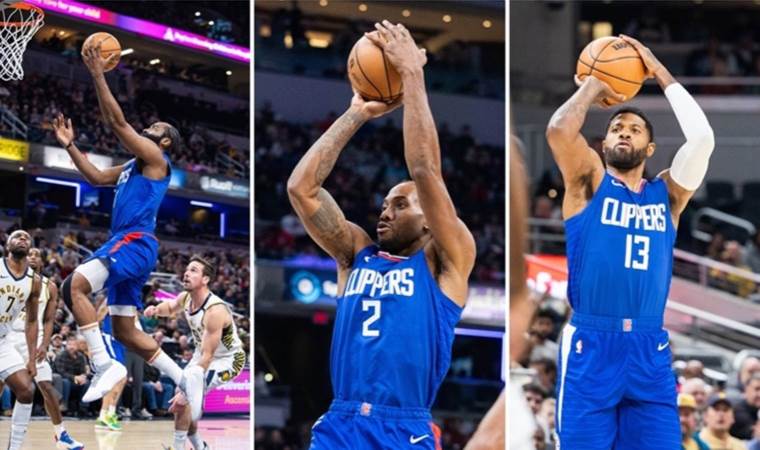 NBA’de ABD’li üç yıldızdan 90 sayı: Los Angeles Clippers’ın serisi uzadı!