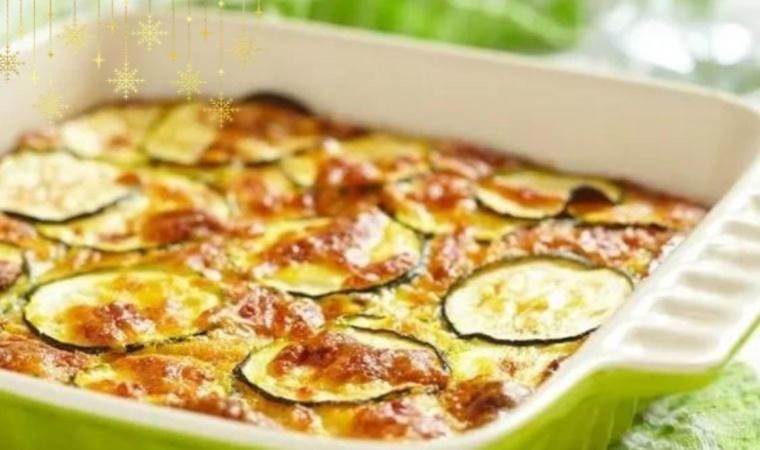 Yılbaşı sofranızı taçlandıran lezzet: Fırın kabak graten