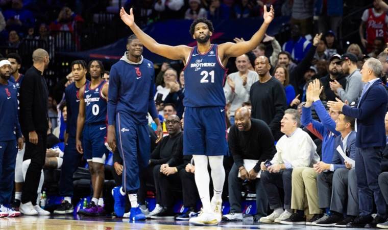 NBA’de Joel Embiid 51 sayı atarak geceye damga vurdu: Philadelphia, rakibini 14 sayıyla geçti!