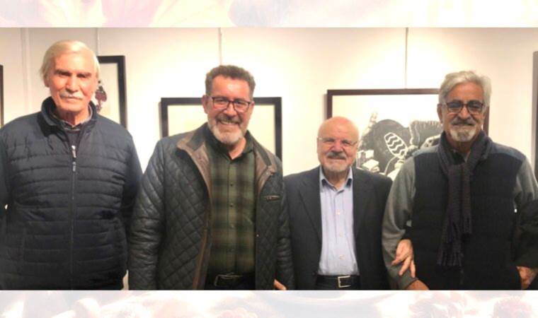 Ressam Yusuf Demirtaş’ın enerji dolu soyut dışavurum sergisi