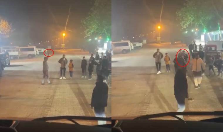 Saniye saniye kaydedildi… Yolu kapatıp, havaya ateş açtılar!