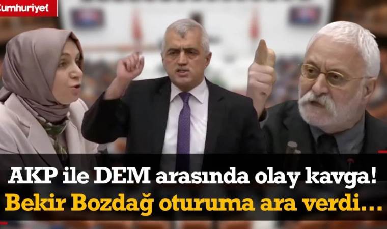 Gergerlioğlu ile AKP’li Usta arasında olay kavga: ‘Terör terör’ diye bağırıp duruyorsun…