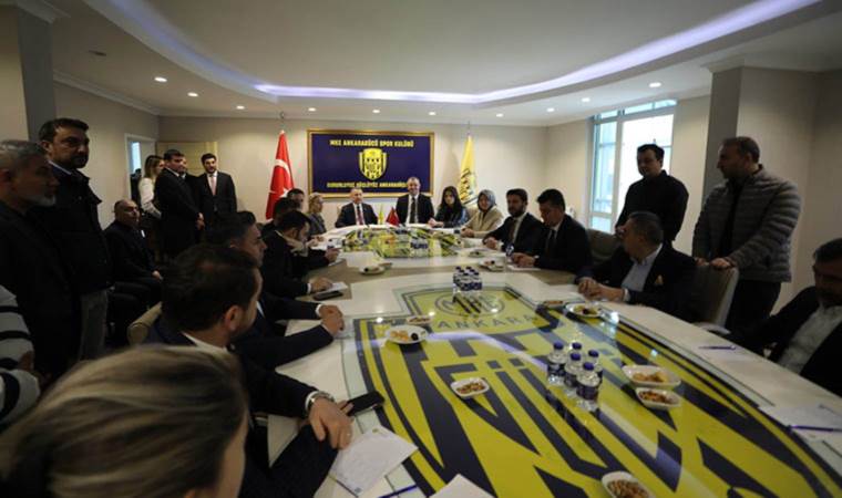 AKP’li milletvekillerinden MKE Ankaragücü’ne ‘destek’ ziyareti