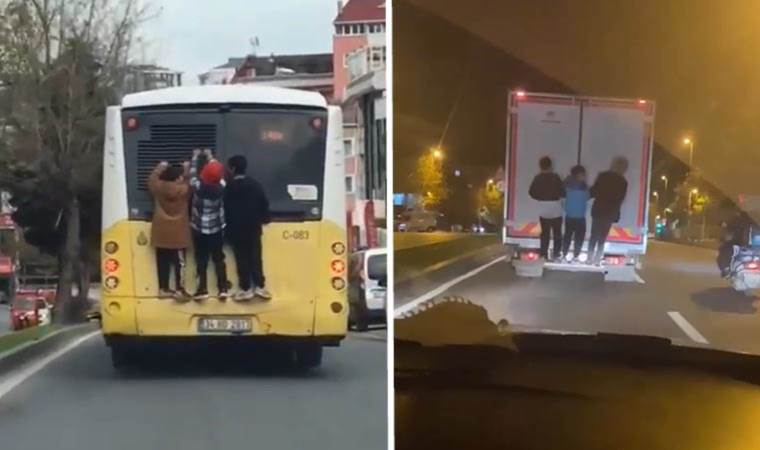 Üsküdar ve Sancaktepe’de çocukların tehlikeli yolculuğu