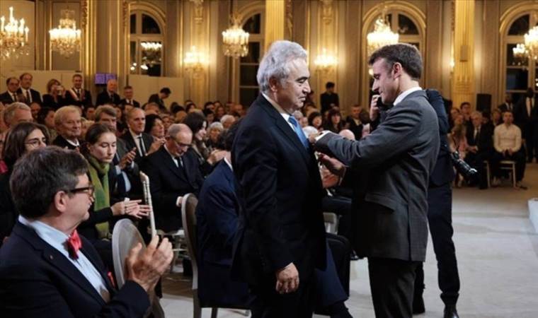 Uluslararası Enerji Ajansı Başkanı Fatih Birol’a Fransa Şeref Nişanı