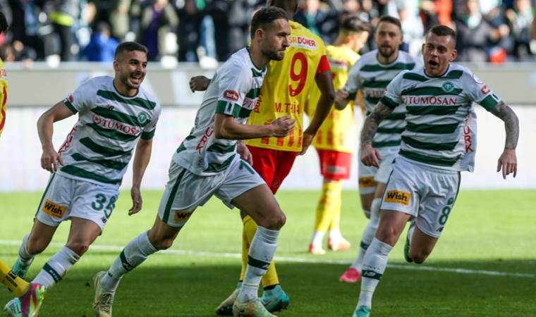 Konyaspor kendi sahasında penaltılarla güldü!
