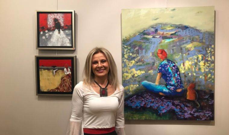 Ressam Özbek’in eserleri sanatseverlerle buluştu