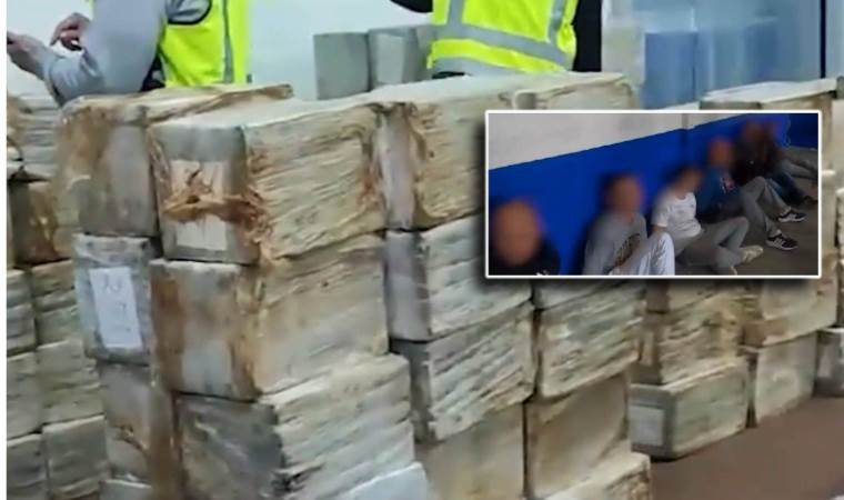 İki limanda uyuşturucu operasyonu: 11 ton yakalandı