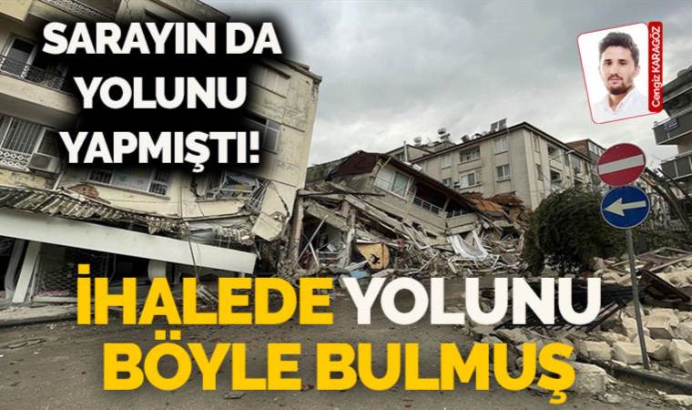 Antakya’daki altyapı ihalesini Saray yolu yapan AKP’li İsmail Keleş aldı: Dikmece köyü de kapsam alanında