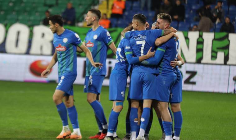 Rizespor’dan evinde 5 gollü şov!