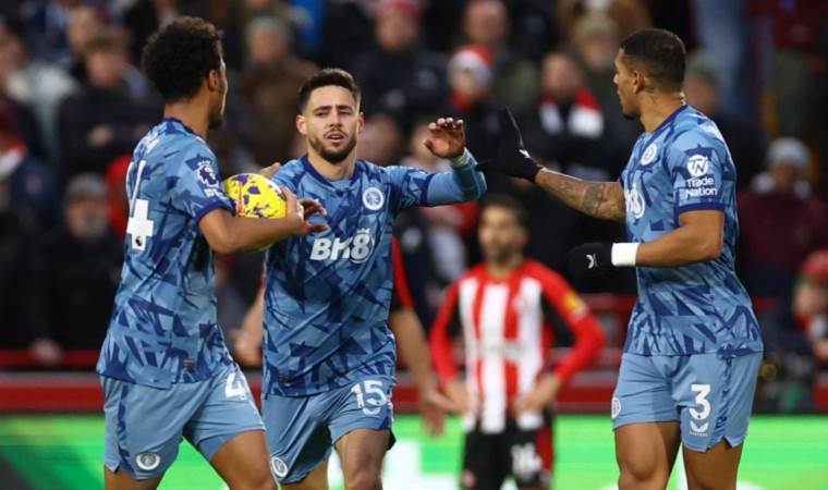 İki kırmızı kart çıktı: Aston Villa deplasmanda geri dönmeyi başardı!