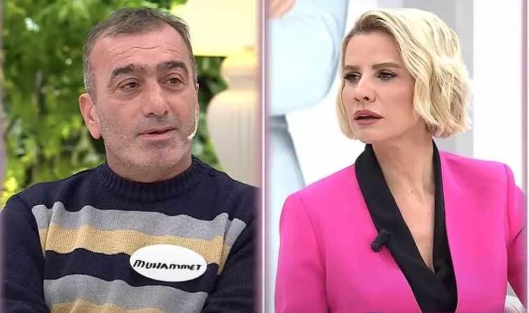 Esra Erol’un programında ilginç anlar: ‘Pırasa’ tiki olan eşini bayılttı!