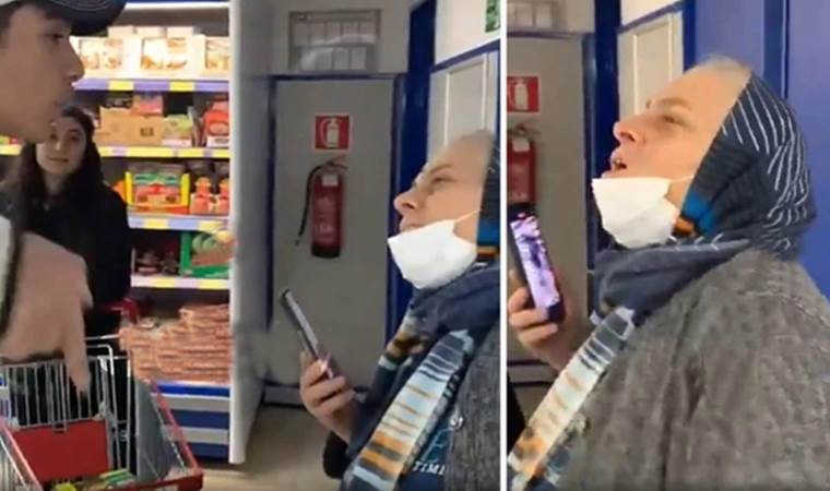 Zincir markette ‘Osmanlı’ kavgası: ‘Teyze burası Türkiye Cumhuriyeti!’