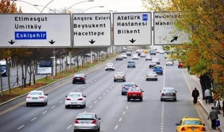 Ankara’da pazar günü bazı yollar trafiğe kapatılacak