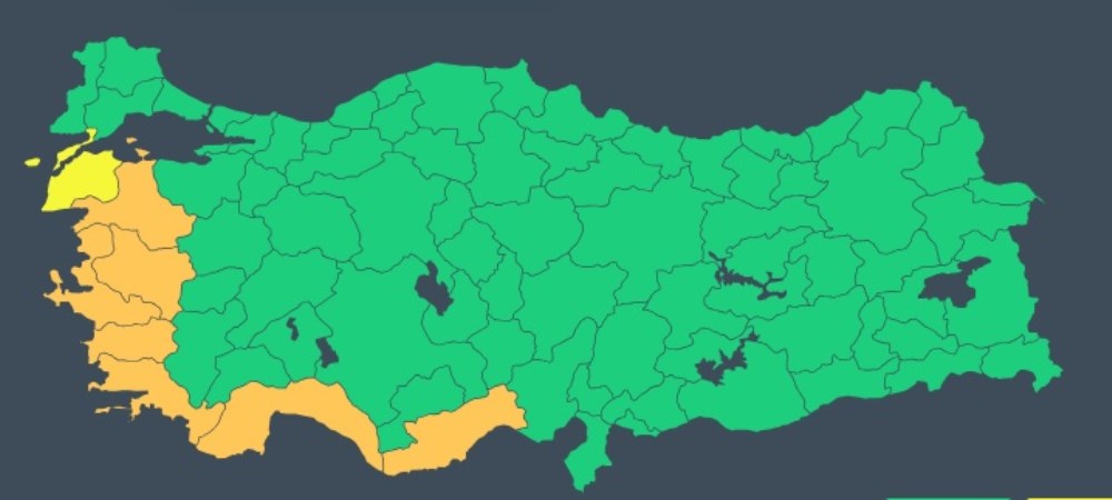 AFAD ve Meteoroloji’den İzmir için ‘sağanak’ uyarısı