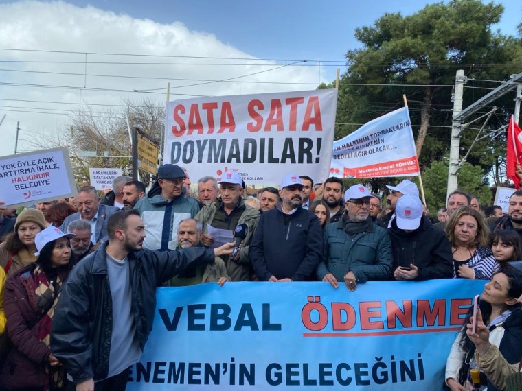 AKP’li belediyeye CHP’den satış tepkisi: Sata sata doymadılar