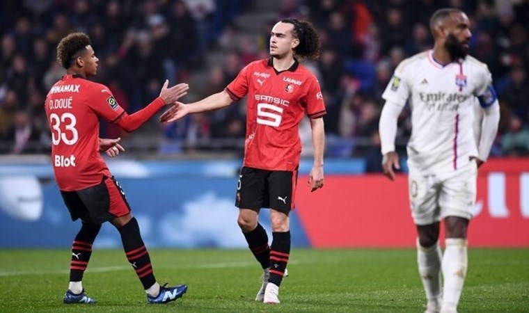 Rennes, Lyon’u 3 golle devirdi