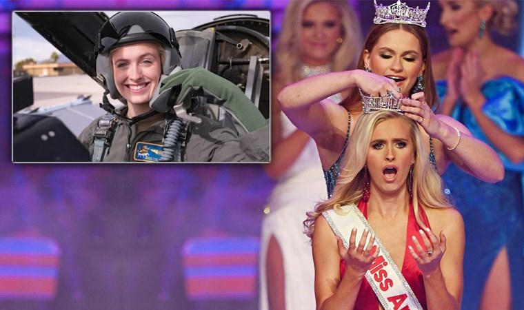 Hava Kuvvetleri pilotu güzellik kraliçesi seçilen ilk asker olarak tarihe geçti