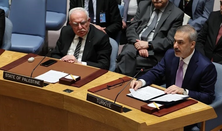 Fidan BMGK’de konuştu: ‘İsrail savaş suçu işliyor’