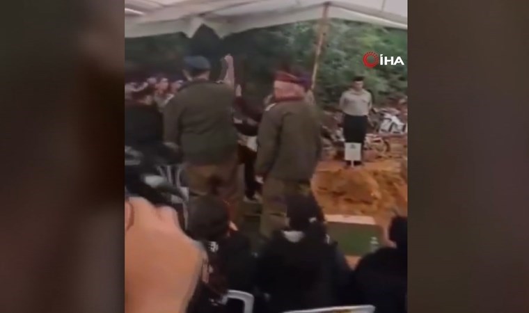 21 İsrail askeri ölmüştü: Cenazede gerginlik