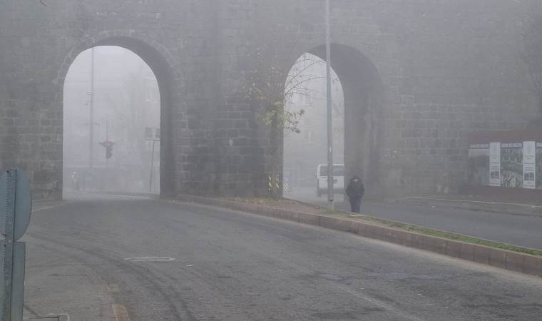 Diyarbakır’da sis: Uçak seferlerinde aksamalar yaşanıyor