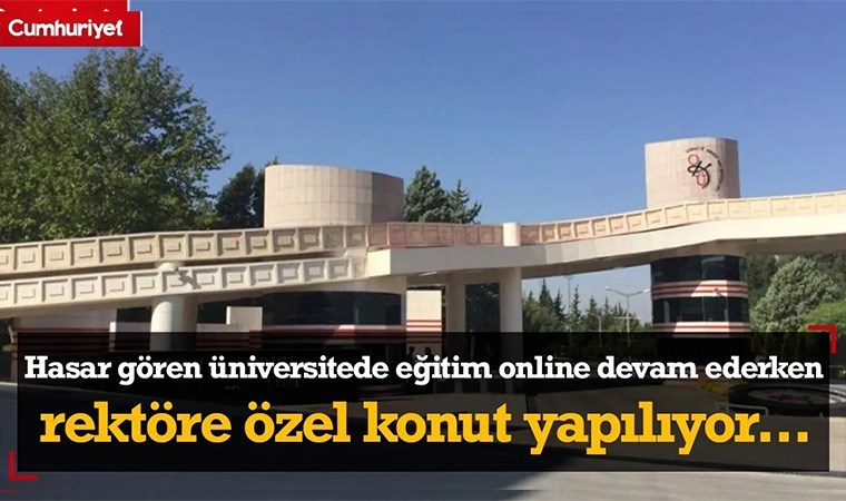 CHP’li Kaya ifşa etti: Tadilatı yapılmayan üniversitede rektör için konut yapılıyor…