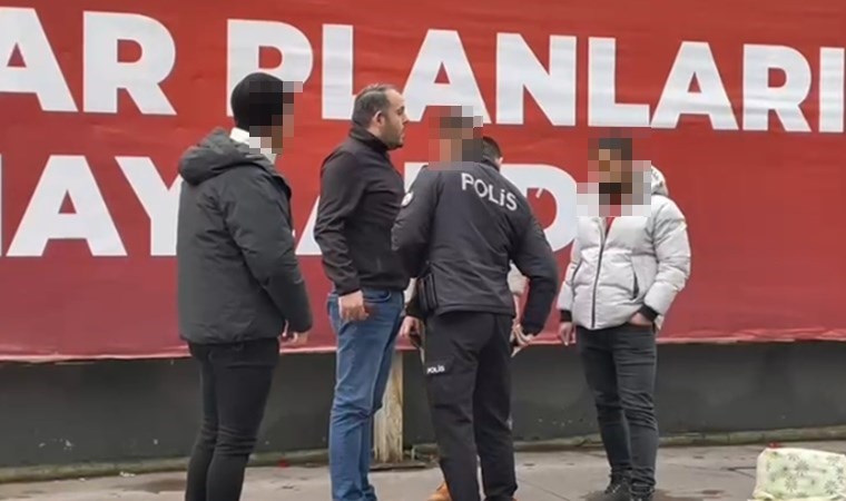 Şişli’de hareketli anlar: ‘Omuz attı’ diyerek silahına sarıldı