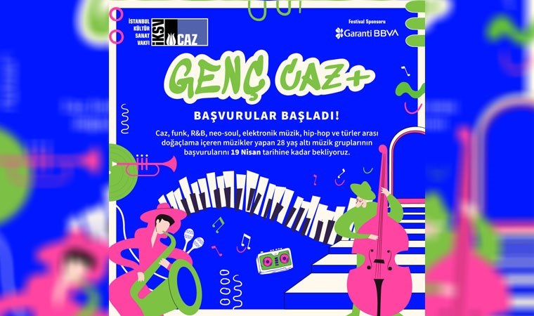 Genç Caz+ için başvurular başlıyor