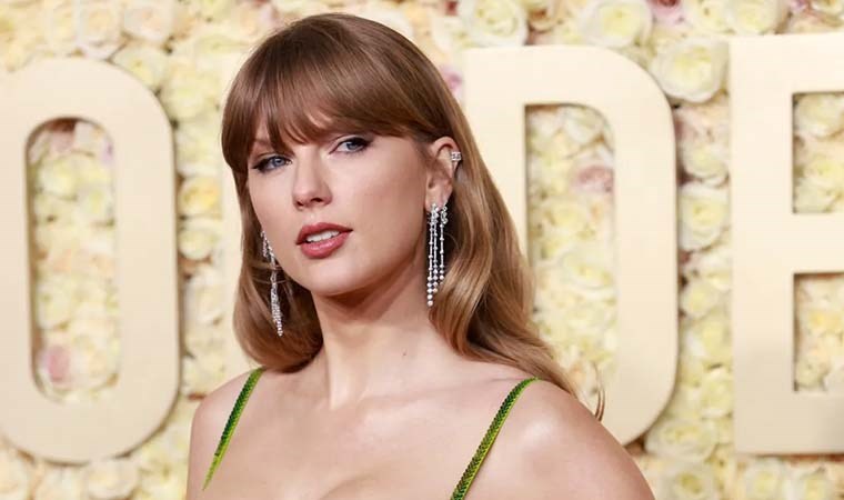 Sevgilisi ile ilgili espriye kızan Taylor Swift Altın Küre’yi terk etti