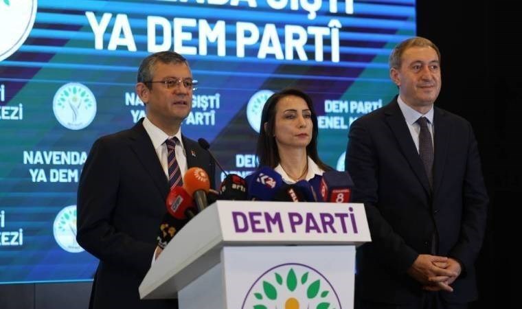 DEM Parti Eş Genel Başkanları CHP Genel Merkezi’nde