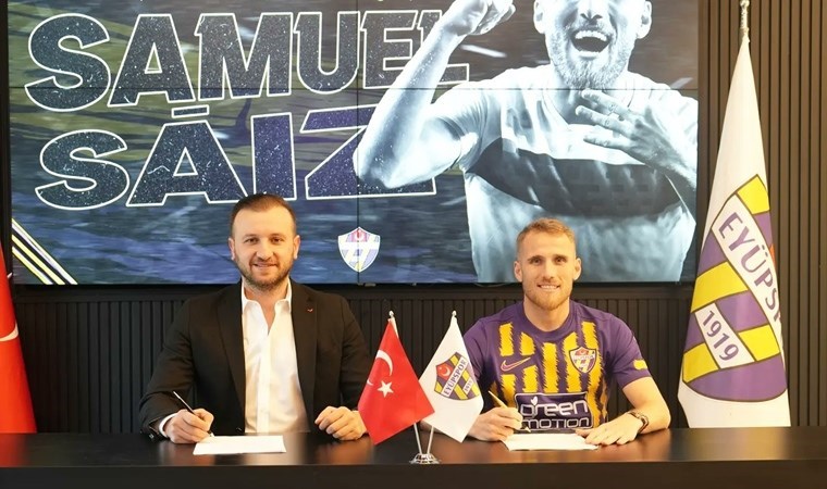 Eyüpspor, Samuel Saiz’i açıkladı