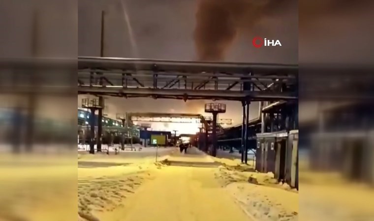 Rusya’da petrol rafinerisinde patlama