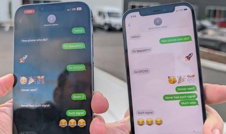 SpaceX’in uydu interneti aracılığıyla ilk mesaj atıldı