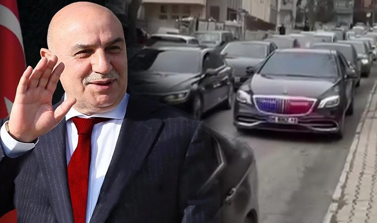 Erken başladılar… AKP Ankara Adayı Turgut Altınok’tan çakarlı araçlarla ‘seçim şovu’