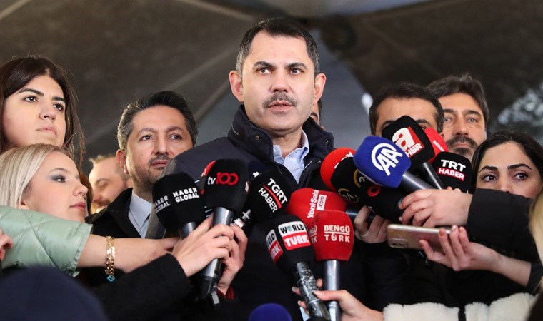 Murat Kurum ‘Kanal İstanbul’ sorusunu geçiştirdi