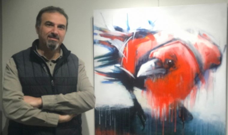 Murat Oğuz’un resim sergisi: Sessizlikte Yankılanan Ruhlar