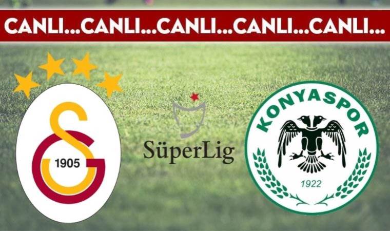 CANLI ANLATIM: Galatasaray – Konyaspor