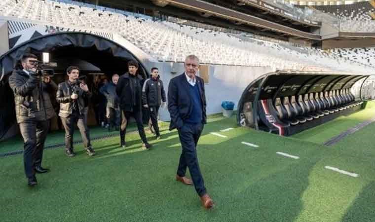 Fernando Santos, Tüpraş Stadını gezdi