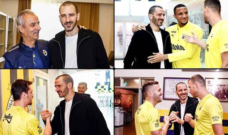 Fenerbahçe’nin yeni transferi Bonucci, takım arkadaşlarıyla bir araya geldi