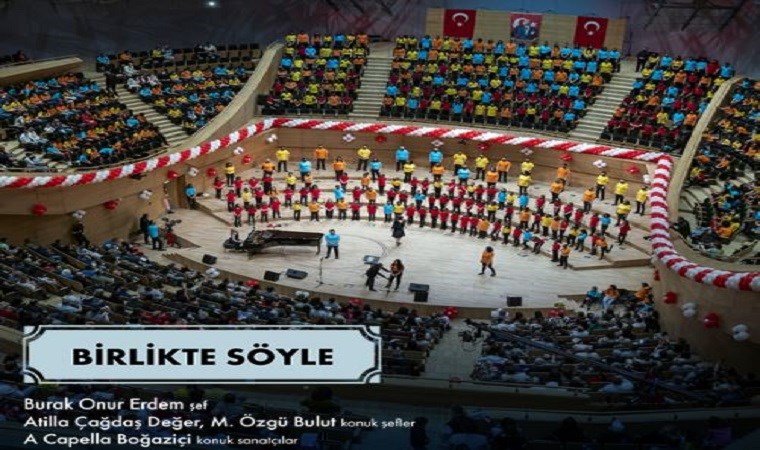 Devlet Çoksesli Korosu’ndan ‘Birlikte Söyle’ konseri