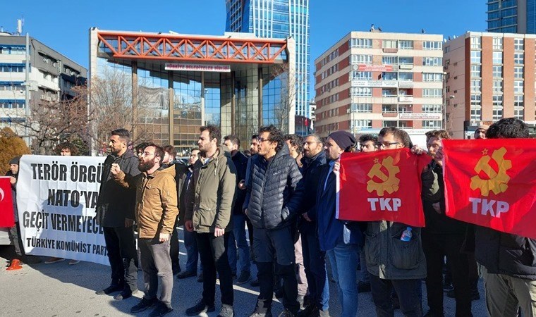 TKP’den Meclis önünde NATO eylemi