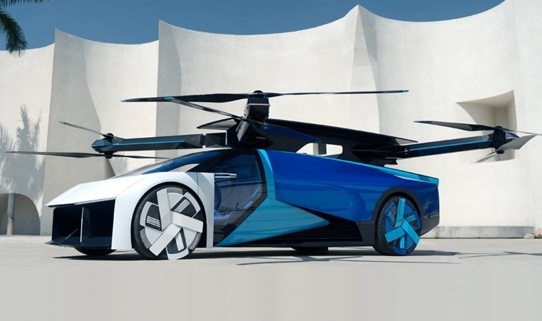 Çinlilerden trafiğe kesin çözüm: Uçan süper araba!