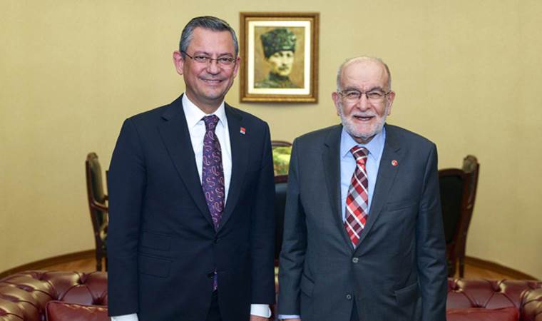 Özgür Özel, Temel Karamollaoğlu ile bir araya geldi