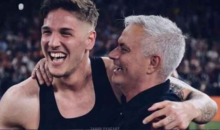 Nicolo Zaniolo’dan Jose Mourinho paylaşımı