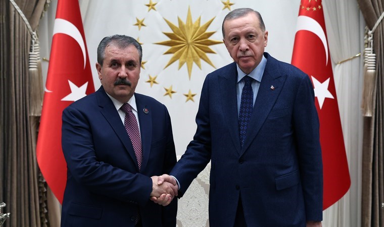 Erdoğan, BBP Genel Başkanı Destici ile görüştü