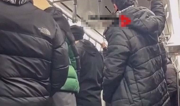 Metroda ‘Tevhid bayrağı’ tartışması: ‘Kapa çeneni, bu bayrağı istediğim yerde açarım!’