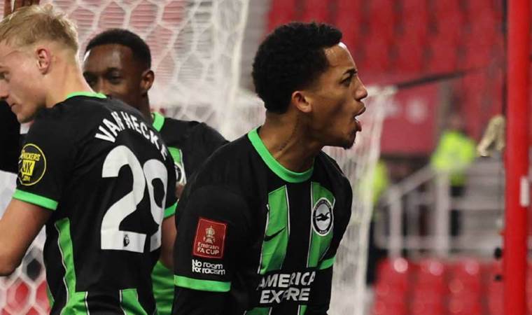 Brighton çok rahat! 4 golle bir üst tura yükseldi…